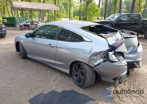 2019 Honda Civic Sport from USA, damaged, VIN 2HGFC4B82KH307570